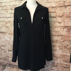 Flattering Theory black tunic